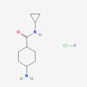 trans-4-Amino-N-cyclopropylcyclohexanecarboxamide hydrochloride