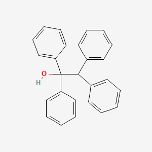 molecular formula C26H22O B14006579 1,1,2,2-Tetraphenylethanol CAS No. 981-24-8