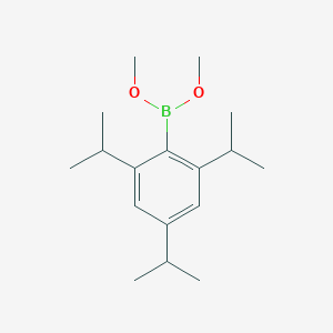 molecular formula C17H29BO2 B140066 Dimethyl (2,4,6-triisopropylphenyl)boronate CAS No. 145434-22-6