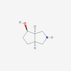 (3aR,4R,6aS)-octahydrocyclopenta[c]pyrrol-4-ol
