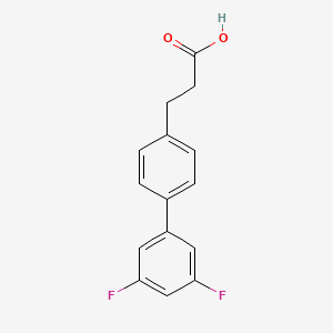 3-(3',5'-Difluorobiphenyl-4-yl)propanoic acid