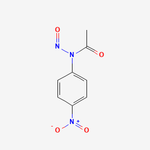 molecular formula C8H7N3O4 B14006748 n-(4-Nitrophenyl)-n-nitrosoacetamide CAS No. 10557-68-3