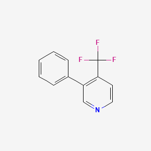 3-Phenyl-4-(trifluoromethyl)pyridine