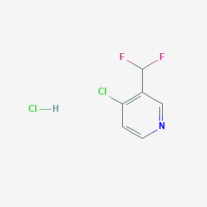 4-Chloro-3-(difluoromethyl)pyridine hydrochloride