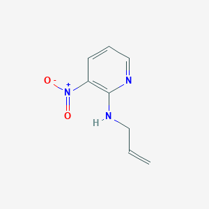 molecular formula C8H9N3O2 B1400693 N-Allyl-3-nitropyridin-2-amine CAS No. 26820-69-9