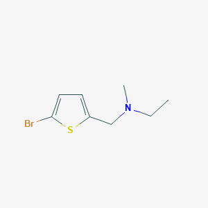 [(5-Bromothiophen-2-yl)methyl](ethyl)methylamine