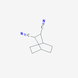 molecular formula C10H12N2 B14006959 Bicyclo[2.2.2]octane-2,3-dicarbonitrile CAS No. 6303-65-7