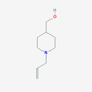 molecular formula C9H17NO B1400708 1-Allyl-4-hydroxymethylpiperidine CAS No. 101966-71-6