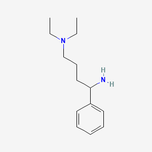molecular formula C14H24N2 B14007154 N4,N4-diethyl-1-phenyl-1,4-Butanediamine 