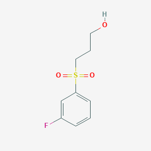 3-(3-Fluorophenylsulfonyl)propan-1-ol