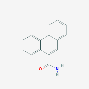 molecular formula C15H11NO B14007503 9-Phenanthrenecarboxamide CAS No. 2510-60-3