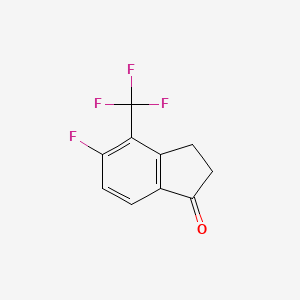 5-Fluoro-4-trifluoromethyl-indan-1-one