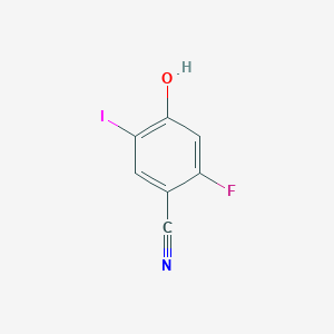 2-Fluoro-4-hydroxy-5-iodobenzonitrile
