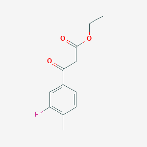 Ethyl (3-fluoro-4-methylbenzoyl)acetate