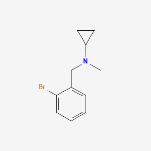 N-(2-bromobenzyl)-N-methylcyclopropanamine