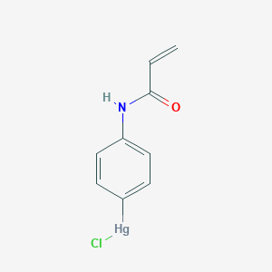 Chloro-[4-(prop-2-enoylamino)phenyl]mercury