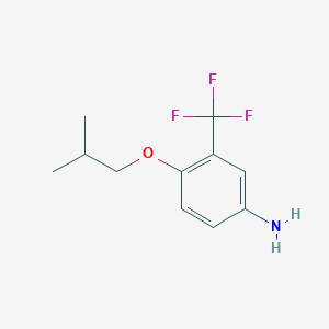 4-Isobutoxy-3-trifluoromethylphenylamine