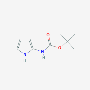 molecular formula C9H14N2O2 B1400874 tert-butyl 1H-pyrrol-2-ylcarbamate CAS No. 1784224-90-3