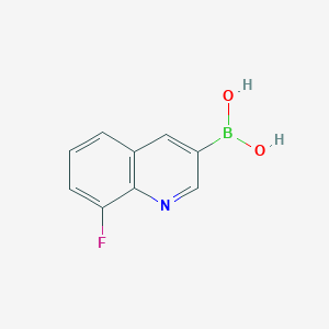 (8-Fluoroquinolin-3-yl)boronic acid