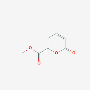 molecular formula C7H6O4 B14009244 Methyl 2-oxo-2h-pyran-6-carboxylate CAS No. 68160-93-0