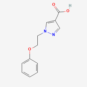 1-(2-phenoxyethyl)-1H-pyrazole-4-carboxylic acid