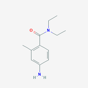 4-Amino-N,N-diethyl-2-methyl-benzamide