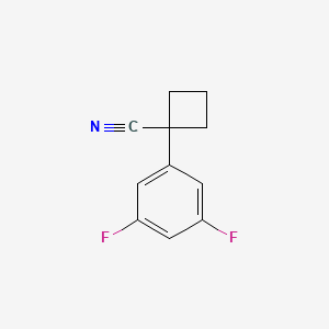 1-(3,5-Difluorophenyl)cyclobutanecarbonitrile