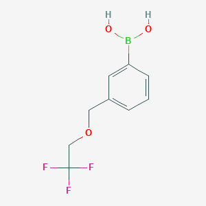 (3-((2,2,2-Trifluoroethoxy)methyl)phenyl)boronic acid
