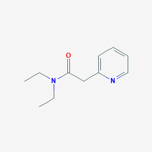molecular formula C11H16N2O B14009380 n,n-Diethyl-2-(pyridin-2-yl)acetamide CAS No. 6311-91-7