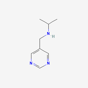 (Propan-2-yl)[(pyrimidin-5-yl)methyl]amine