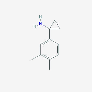 1-(3,4-Dimethylphenyl)cyclopropan-1-amine