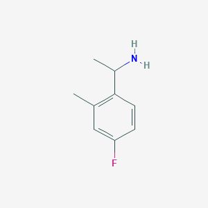 1-(4-Fluoro-2-methylphenyl)ethylamine