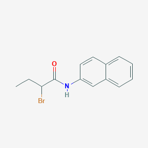 molecular formula C14H14BrNO B1400978 2-Bromo-N-2-naphthylbutanamide CAS No. 1282180-24-8