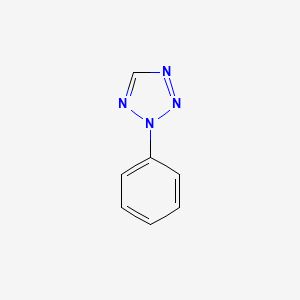 molecular formula C7H6N4 B14009788 2-Phenyl-2h-tetrazole CAS No. 56476-95-0
