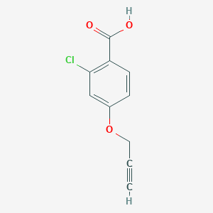 2-Chloro-4-(prop-2-yn-1-yloxy)benzoic acid