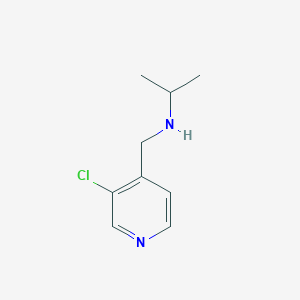 [(3-Chloropyridin-4-yl)methyl](propan-2-yl)amine