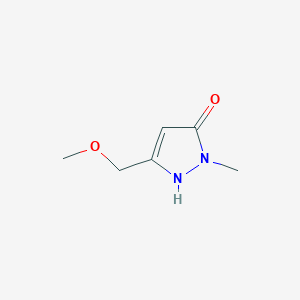 3-(methoxymethyl)-1-methyl-1H-pyrazol-5-ol