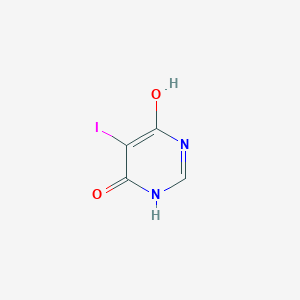 6-Hydroxy-5-iodopyrimidin-4(3H)-one