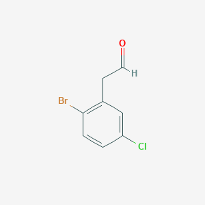 2-(2-Bromo-5-chlorophenyl)acetaldehyde