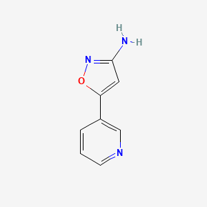 5-(Pyridin-3-yl)-1,2-oxazol-3-amine