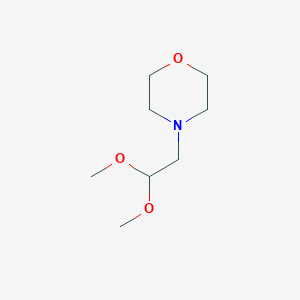 molecular formula C8H17NO3 B1401009 4-(2,2-Dimethoxyethyl)morpholine CAS No. 22633-57-4
