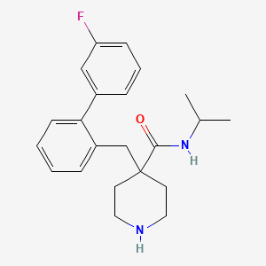 4-(3'-Fluoro-biphenyl-2-ylmethyl)-piperidine-4-carboxylic acid isopropylamide