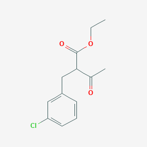Ethyl 2-(3-chlorobenzyl)-3-oxobutanoate