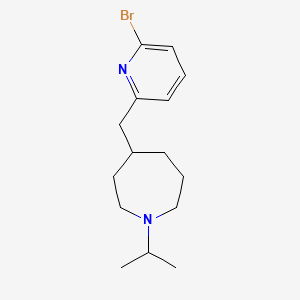 4-(6-Bromo-pyridin-2-ylmethyl)-1-isopropyl-azepane