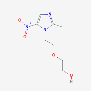 2-(2-(2-Methyl-5-nitro-1H-imidazol-1-yl)ethoxy)ethanol