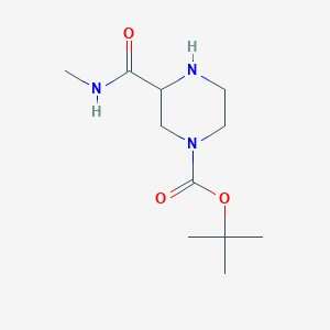 Tert-butyl 3-(methylcarbamoyl)piperazine-1-carboxylate