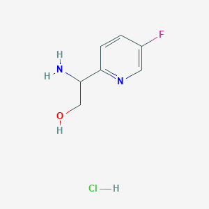 2-Amino-2-(5-fluoropyridin-2-yl)ethanol hydrochloride