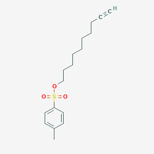 molecular formula C17H24O3S B14010866 dec-9-ynyl 4-methylbenzenesulfonate 