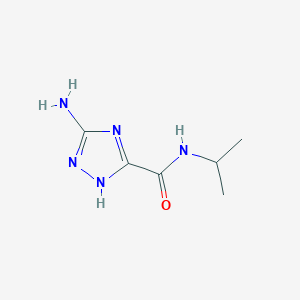 3-Amino-N-isopropyl-1H-1,2,4-triazole-5-carboxamide