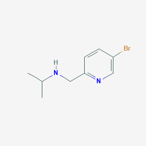 molecular formula C9H13BrN2 B1401097 [(5-Bromopyridin-2-yl)methyl](propan-2-yl)amine CAS No. 1454907-20-0